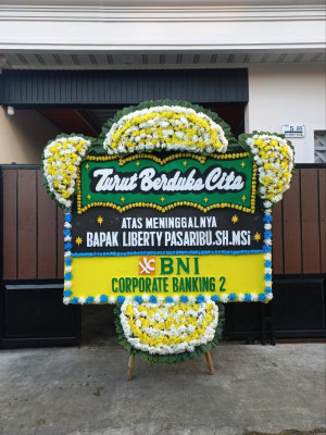 Papan Bunga Duka di Eromoko