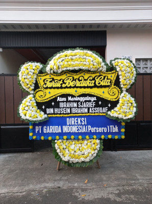 Papan Bunga Duka di Eromoko